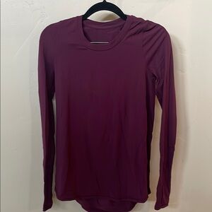 lululemon burgundy Rulu top